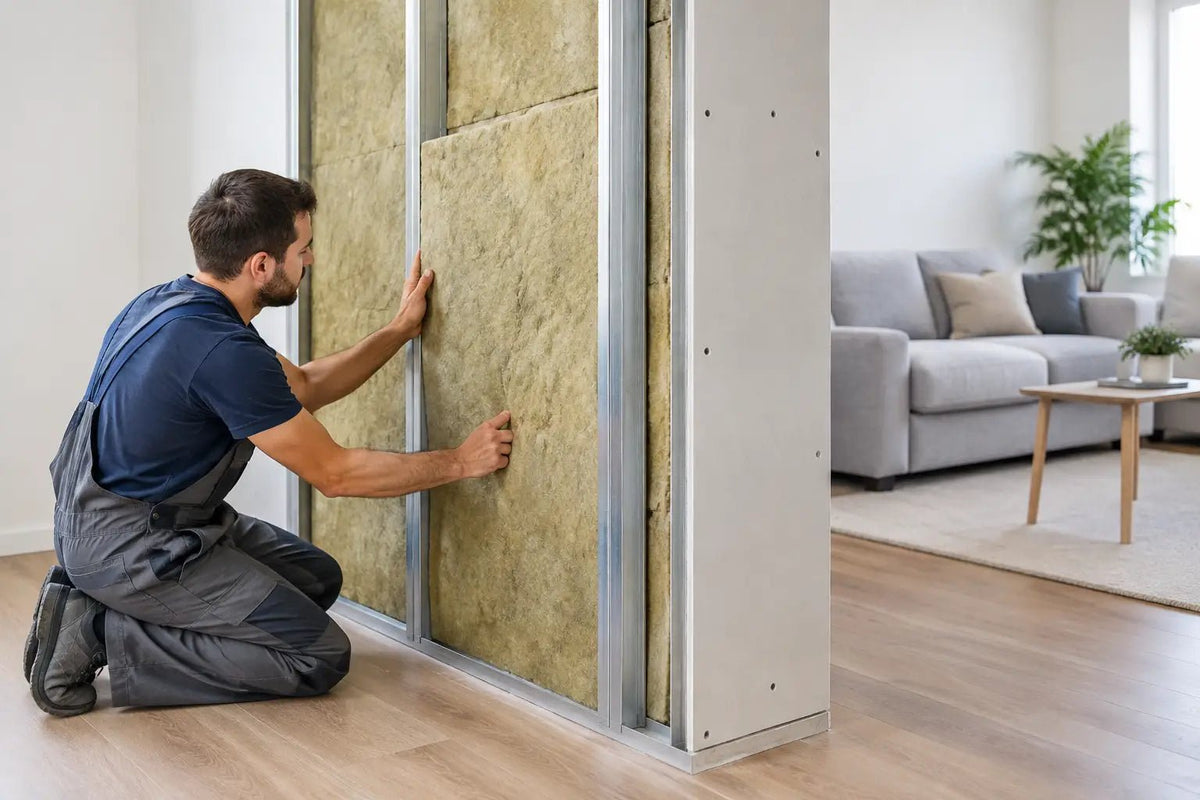 Cum insonorizezi un perete comun corect - Isoflect Insulation