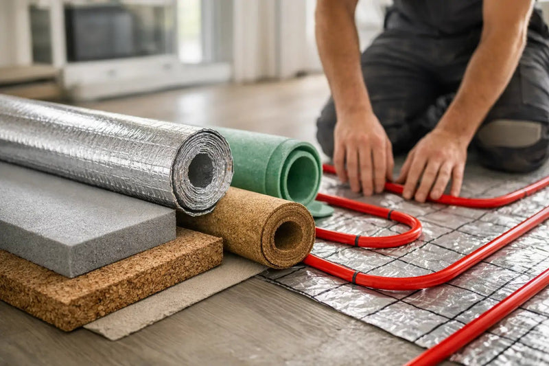 Ghid alegere substrat pentru încălzire în pardoseală - Isoflect Insulation
